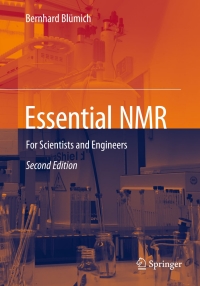 Cover image: Essential NMR 2nd edition 9783030107031