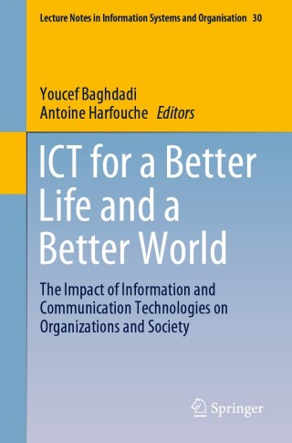 Cover image: ICT for a Better Life and a Better World 9783030107369