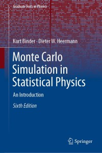 Cover image: Monte Carlo Simulation in Statistical Physics 6th edition 9783030107574