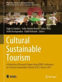 Cover image: Cultural Sustainable Tourism 9783030108038