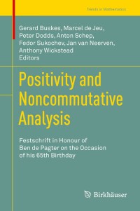 Cover image: Positivity and Noncommutative Analysis 9783030108496