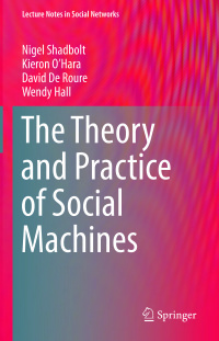 Cover image: The Theory and Practice of Social Machines 9783030108885