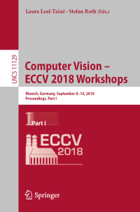 Cover image: Computer Vision – ECCV 2018 Workshops 9783030110086