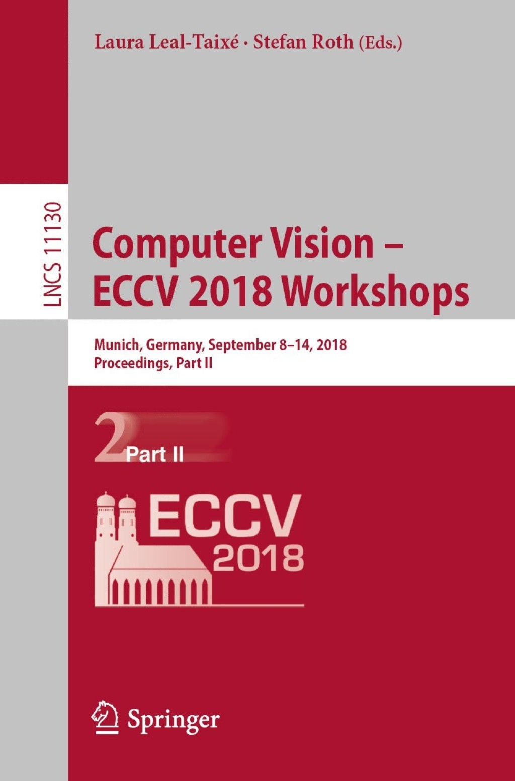 Computer Vision – ECCV 2018 Workshops Munich, Germany, September 8-14, 2018, Proceedings, Part II