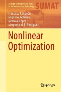 Cover image: Nonlinear Optimization 9783030111830