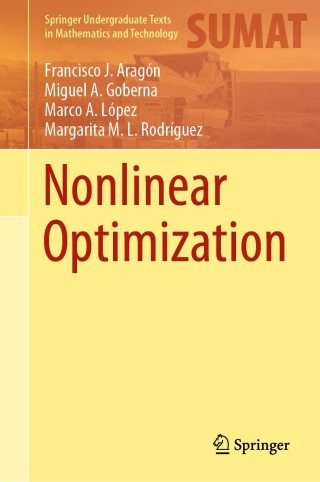 صورة الغلاف: Nonlinear Optimization 9783030111830