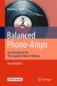 Cover image: Balanced Phono-Amps 2nd edition 9783030112288
