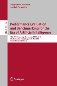 Imagen de portada: Performance Evaluation and Benchmarking for the Era of Artificial Intelligence 9783030114039