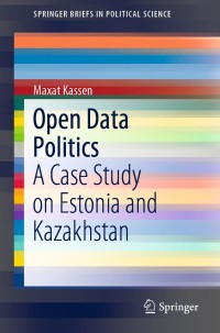 Cover image: Open Data Politics 9783030114091