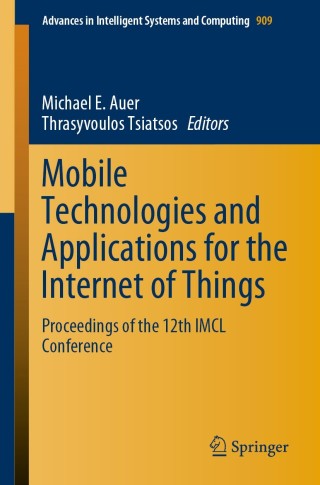Imagen de portada: Mobile Technologies and Applications for the Internet of Things 9783030114336