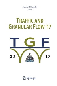 Titelbild: Traffic and Granular Flow '17 9783030114398