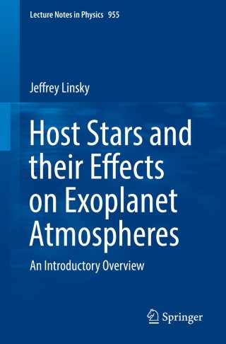 Cover image: Host Stars and their Effects on Exoplanet Atmospheres 9783030114510