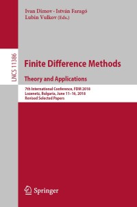 表紙画像: Finite Difference Methods. Theory and Applications 9783030115388
