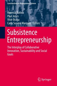 Immagine di copertina: Subsistence Entrepreneurship 9783030115418