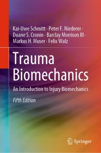 Immagine di copertina: Trauma Biomechanics 5th edition 9783030116583