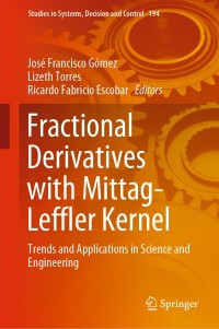 Cover image: Fractional Derivatives with Mittag-Leffler Kernel 9783030116613