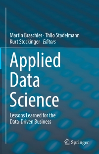 Imagen de portada: Applied Data Science 9783030118204