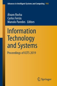 Titelbild: Information Technology and Systems 9783030118891