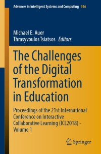 Titelbild: The Challenges of the Digital Transformation in Education 9783030119317