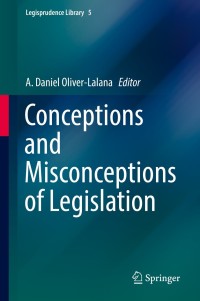 Omslagafbeelding: Conceptions and Misconceptions of Legislation 9783030120672
