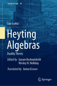 Cover image: Heyting Algebras 9783030120955