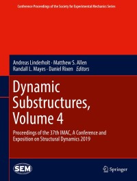 Cover image: Dynamic Substructures, Volume 4 9783030121839
