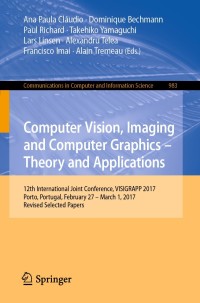 Imagen de portada: Computer Vision, Imaging and Computer Graphics – Theory and Applications 9783030122089