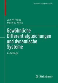 Cover image: Gewöhnliche Differentialgleichungen und dynamische Systeme 2nd edition 9783030123611