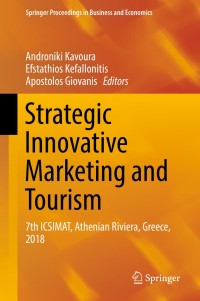 Imagen de portada: Strategic Innovative Marketing and Tourism 9783030124526