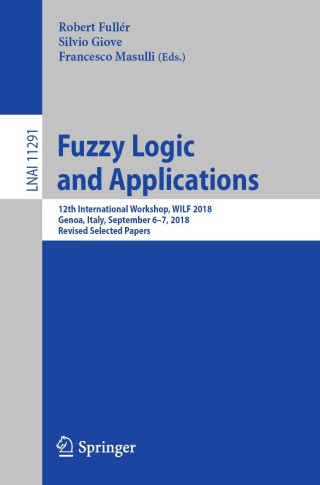 Omslagafbeelding: Fuzzy Logic and Applications 9783030125431
