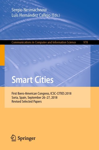 Imagen de portada: Smart Cities 9783030128036