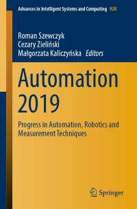 Cover image: Automation 2019 9783030132729