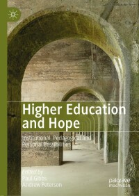 Cover image: Higher Education and Hope 9783030135652