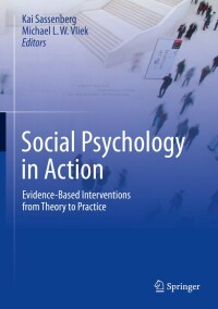 Immagine di copertina: Social Psychology in Action 9783030137878