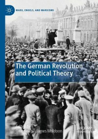 Imagen de portada: The German Revolution and Political Theory 9783030139162