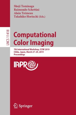 Cover image: Computational Color Imaging 9783030139391
