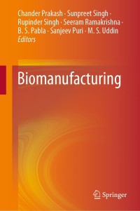 Immagine di copertina: Biomanufacturing 9783030139506