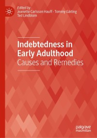 Titelbild: Indebtedness in Early Adulthood 9783030139957