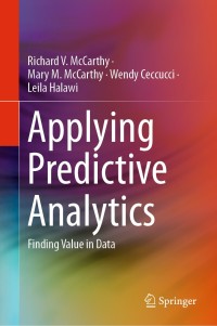Cover image: Applying Predictive Analytics 9783030140373