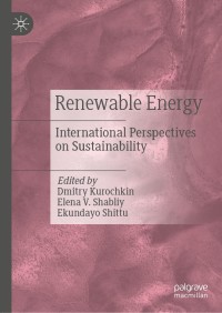 Cover image: Renewable Energy 9783030142063