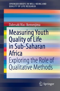 Cover image: Measuring Youth Quality of Life in Sub-Saharan Africa 9783030142407
