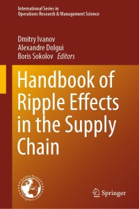 Cover image: Handbook of Ripple Effects in the Supply Chain 9783030143015