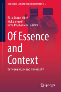 Omslagafbeelding: Of Essence and Context 9783030144708