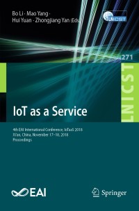 Cover image: IoT as a Service 9783030146566