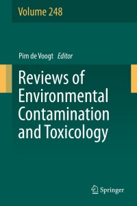Cover image: Reviews of Environmental Contamination and Toxicology Volume 248 9783030147051