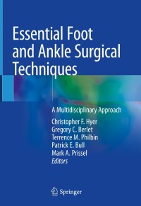 Cover image: Essential Foot and Ankle Surgical Techniques 9783030147778