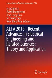 Imagen de portada: AETA 2018 - Recent Advances in Electrical Engineering and Related Sciences: Theory and Application 9783030149062
