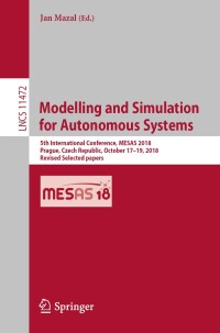 Cover image: Modelling and Simulation for Autonomous Systems 9783030149833