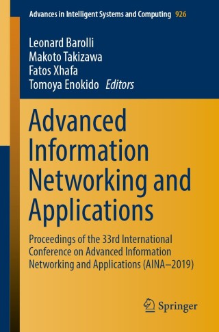 Cover image: Advanced Information Networking and Applications 9783030150310