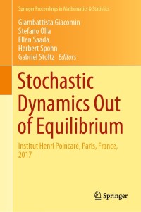 Omslagafbeelding: Stochastic Dynamics Out of Equilibrium 9783030150952